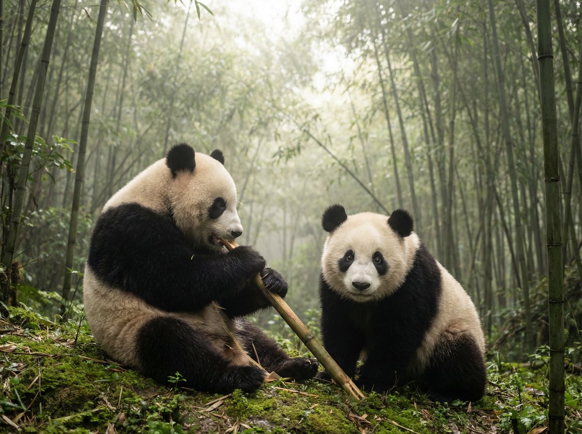 人兽双胞胎熊猫视频